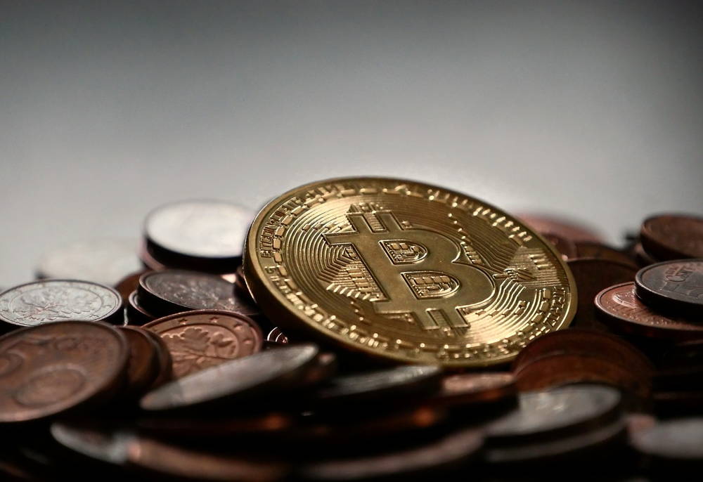 afbeelding van stapels bitcoin (BTC) munten
