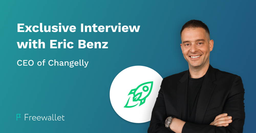 Eric Benz administrerende direktør i Changelly Exclusive Interview for Freewallet