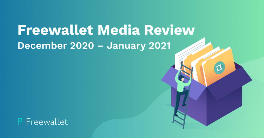 Freewallet Media Review desember 2020, januar 2021 Bloggomslag
