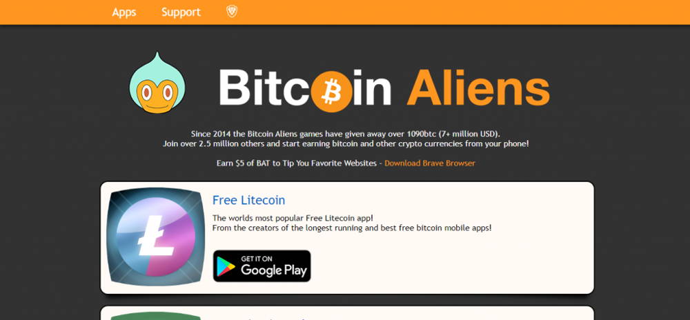 bitcoin aliens maišytuvas