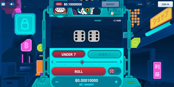 Luckydice Bitcoin Casino