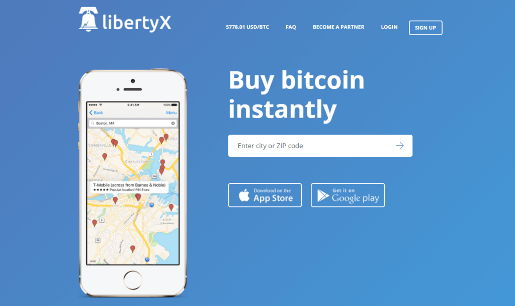 Compre BTC na LibertyX