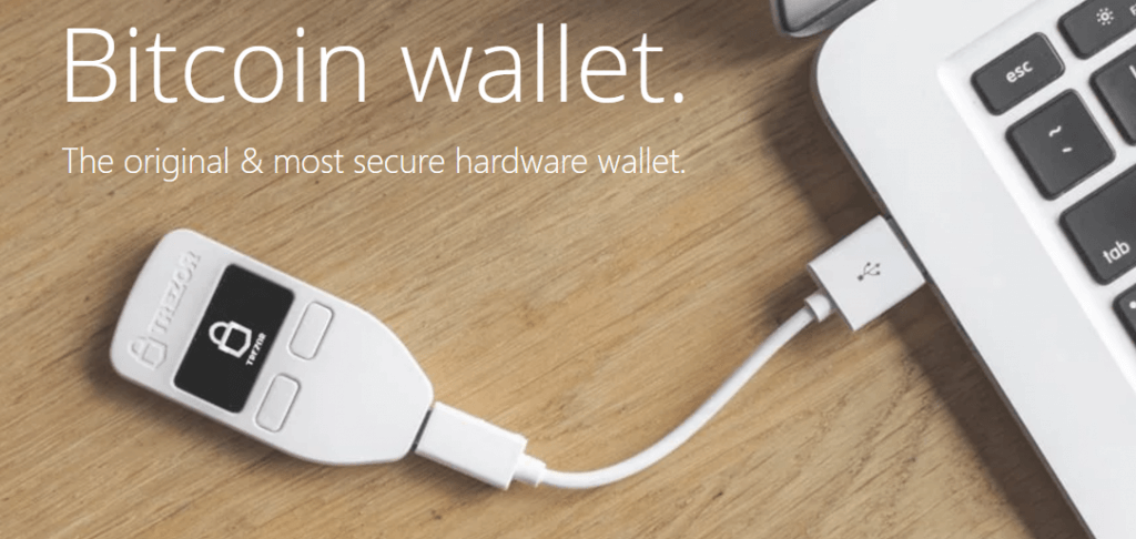 TREZOR portemonnee