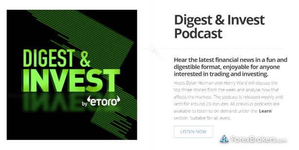 eToro research podcast