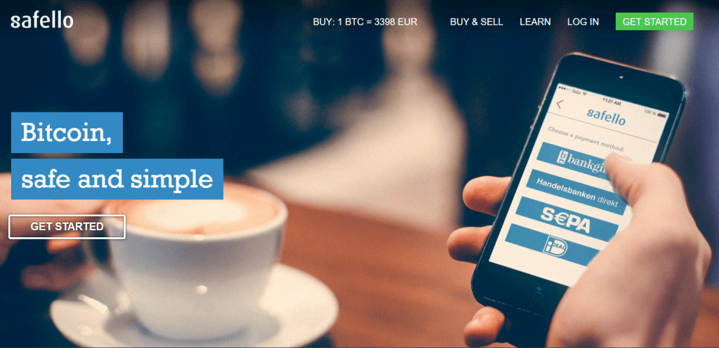 Kjøp BTC hos den svenske megleren Safello