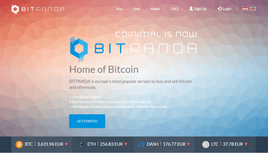 Bytt bitcoin med BitPanda