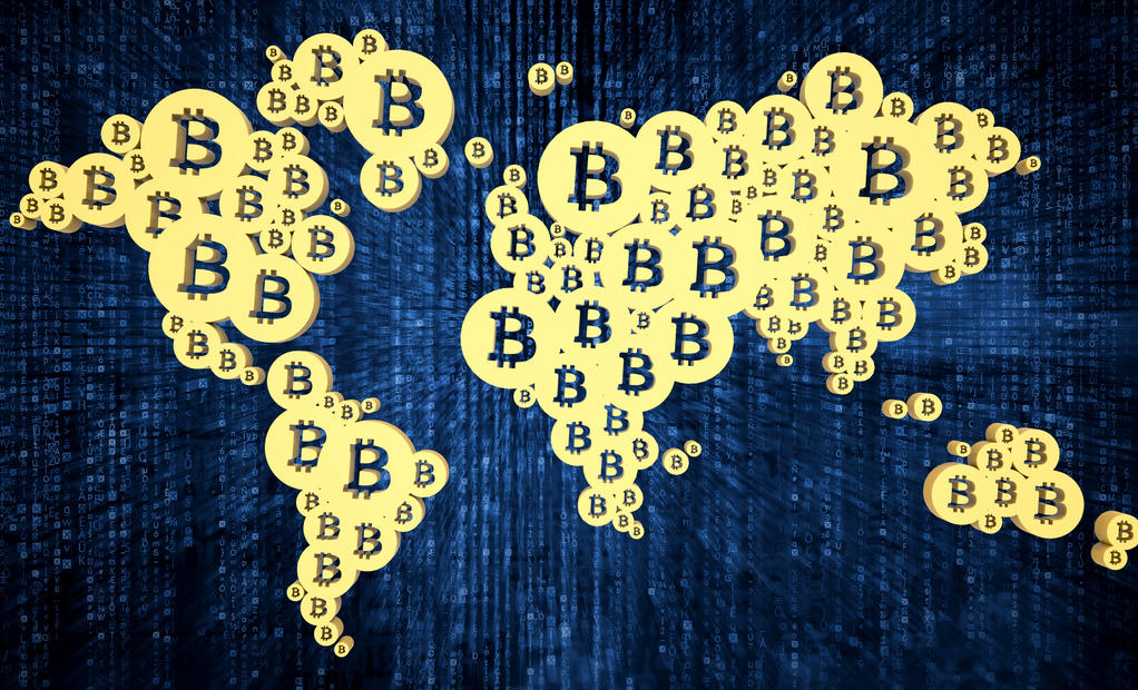 Moeda internacional Bitcoin