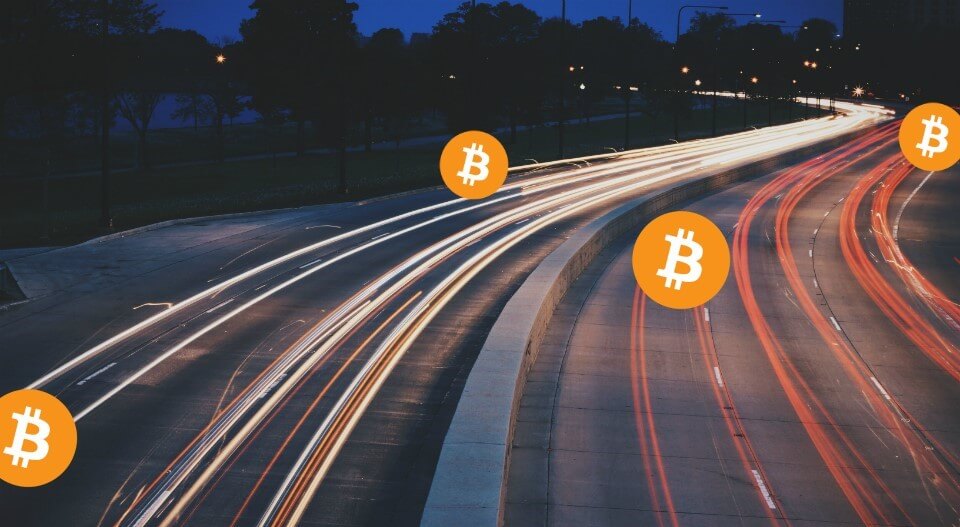 Snelheid van Bitcoin-transactie