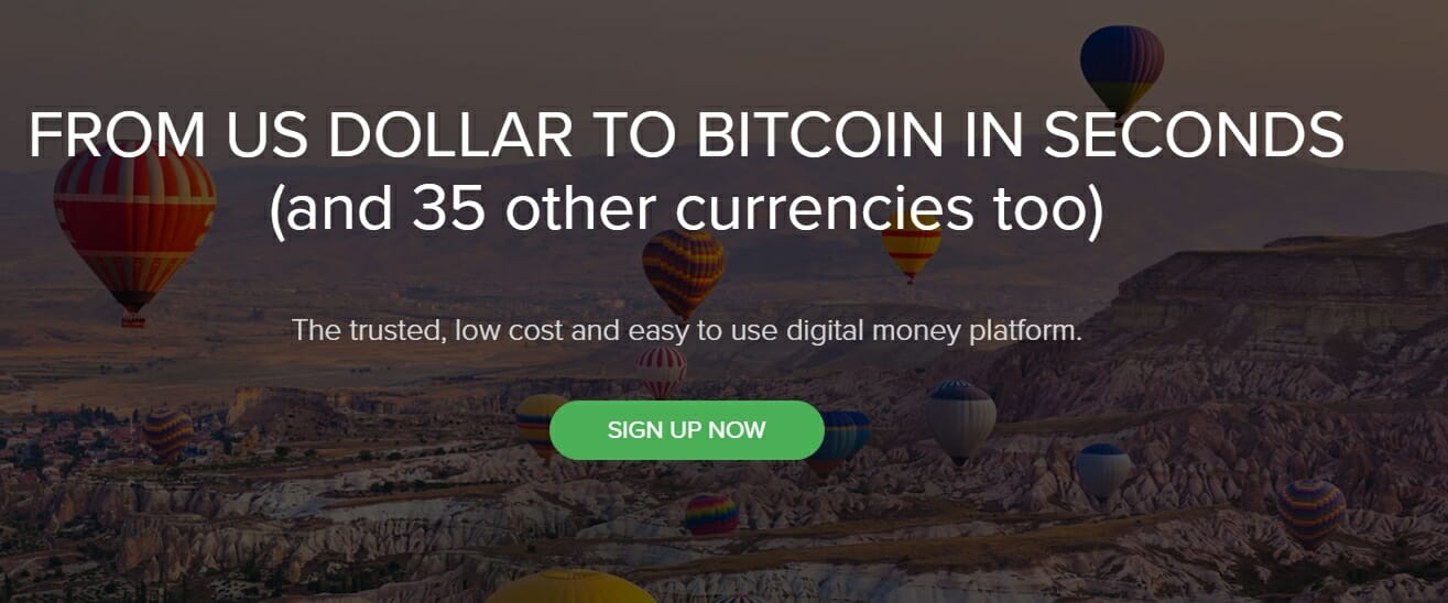 Plataforma de dinheiro digital sustentada