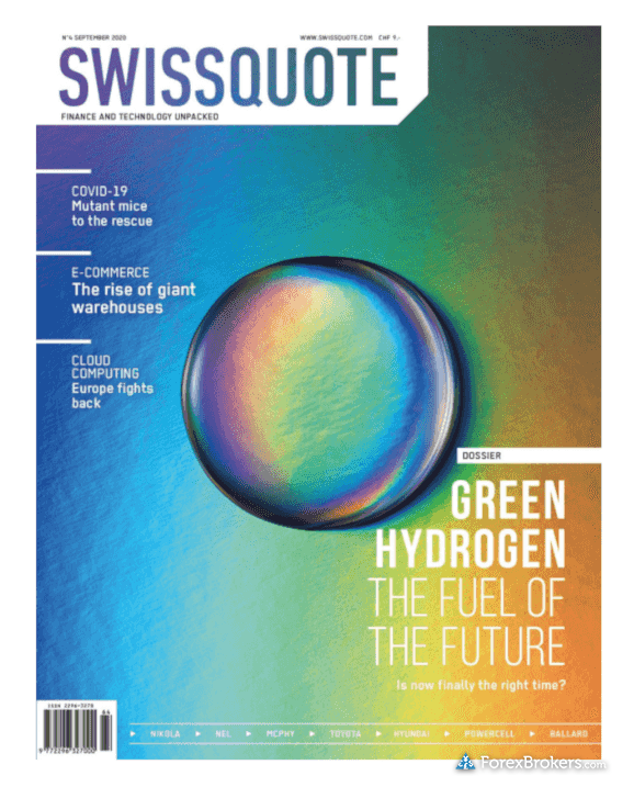 Revista Swissquote, edição de setembro de 2020