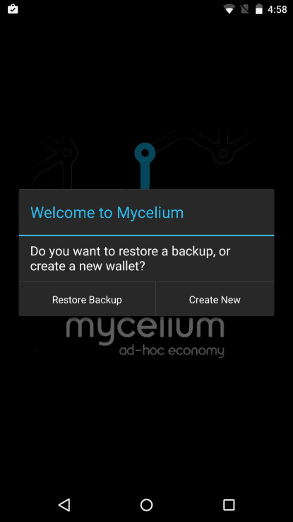 Instale o aplicativo Mycelium