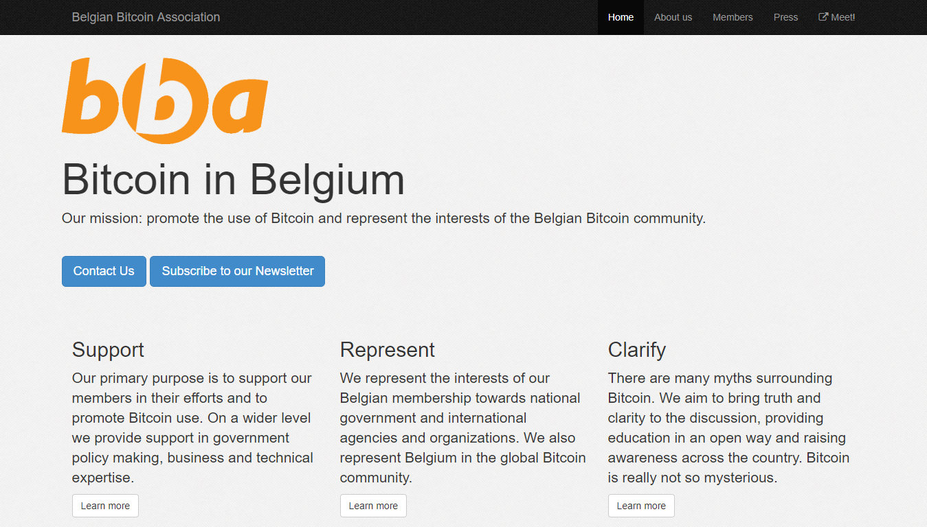 Belgijos Bitcoin asociacija